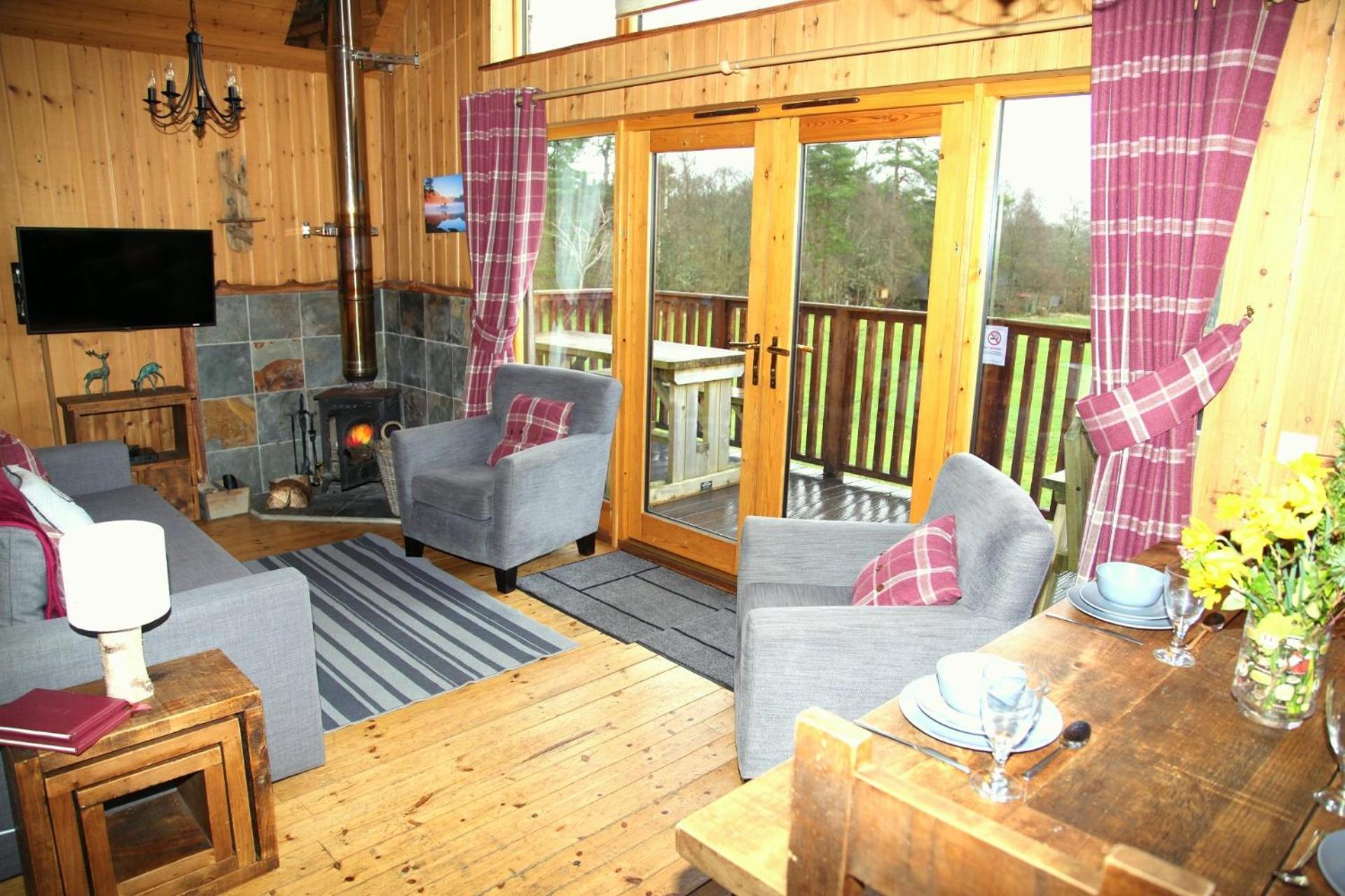 Loch Aweside Forest Cabins Dalavich Eksteriør bilde