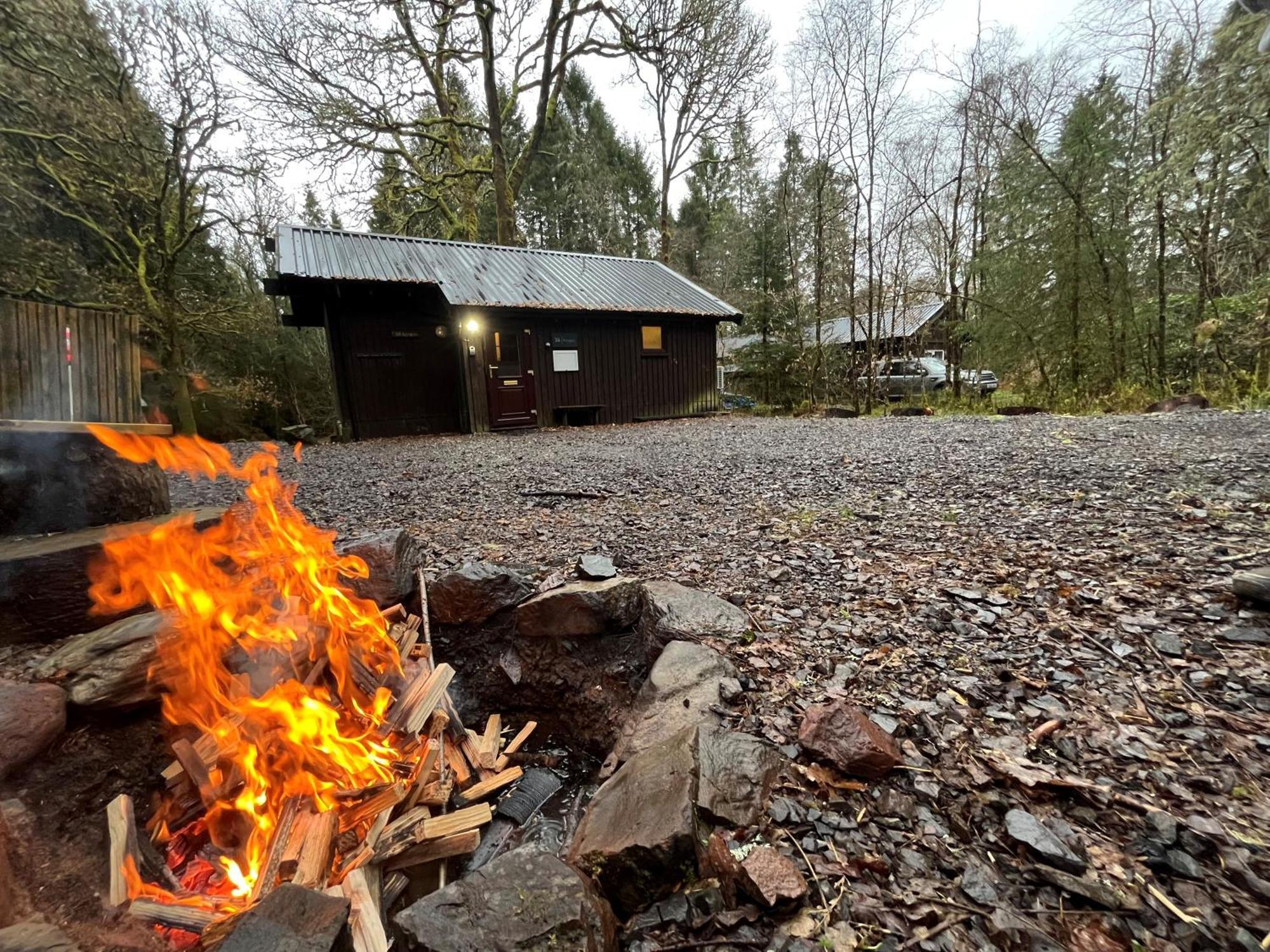 Loch Aweside Forest Cabins Dalavich Rom bilde