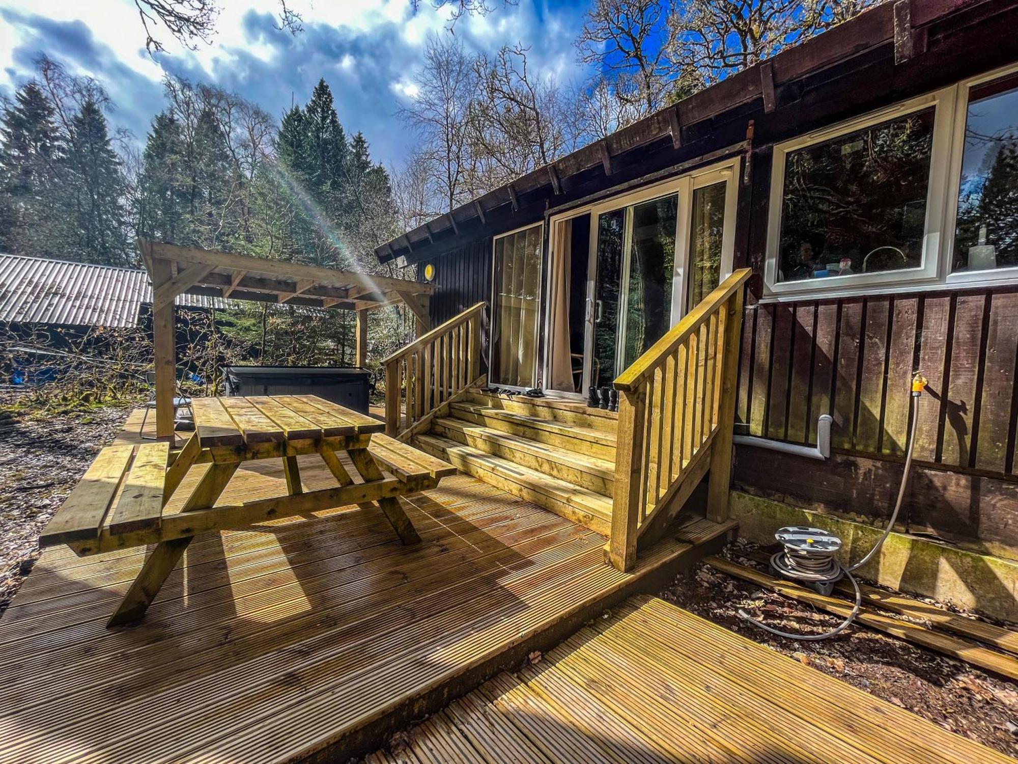 Loch Aweside Forest Cabins Dalavich Rom bilde